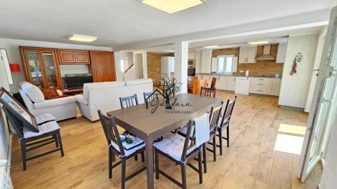 cocina salon planta semisotano